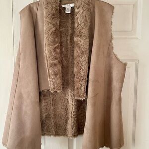 Magaschoni Beige Teddy Vest
